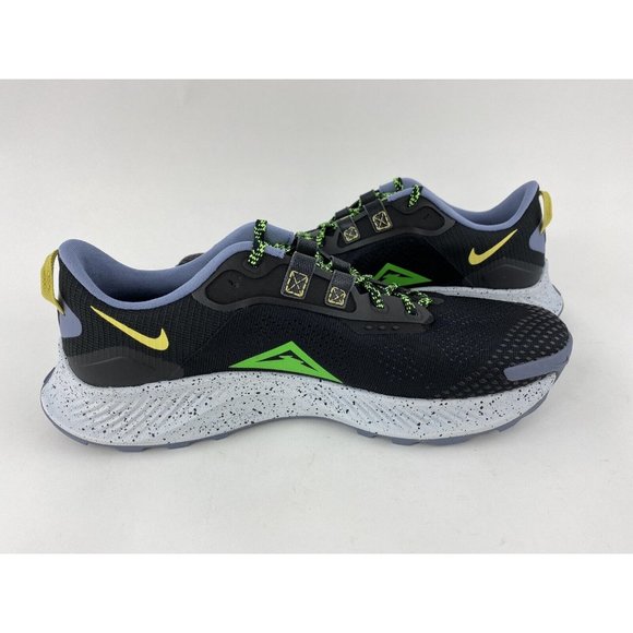 Nike Pegasus Trail 3 Black Green Men's Running Shoes Sneakers Strike DA8697 004 - Picture 11 of 12
